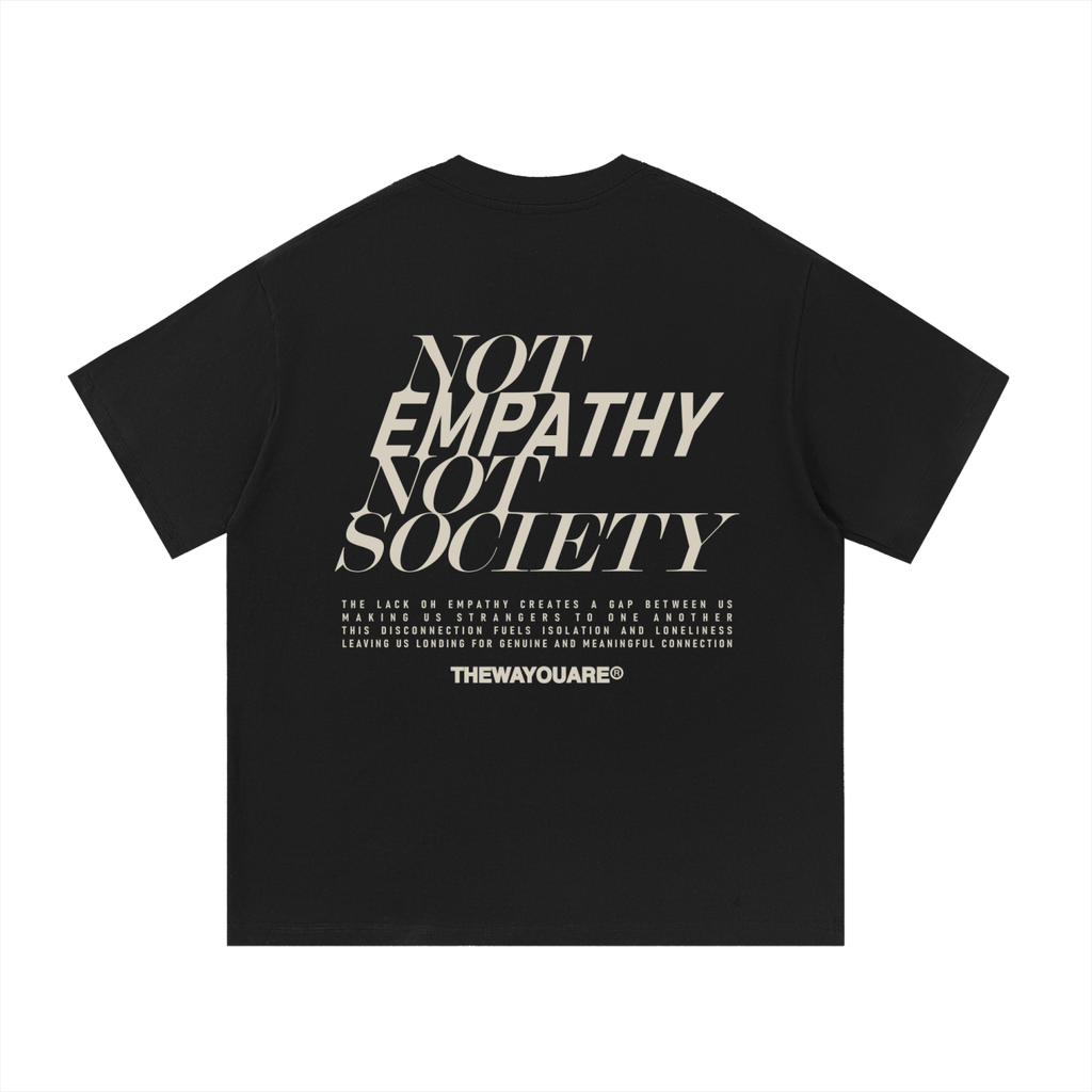 TWYA Black Empathy T-Shirt