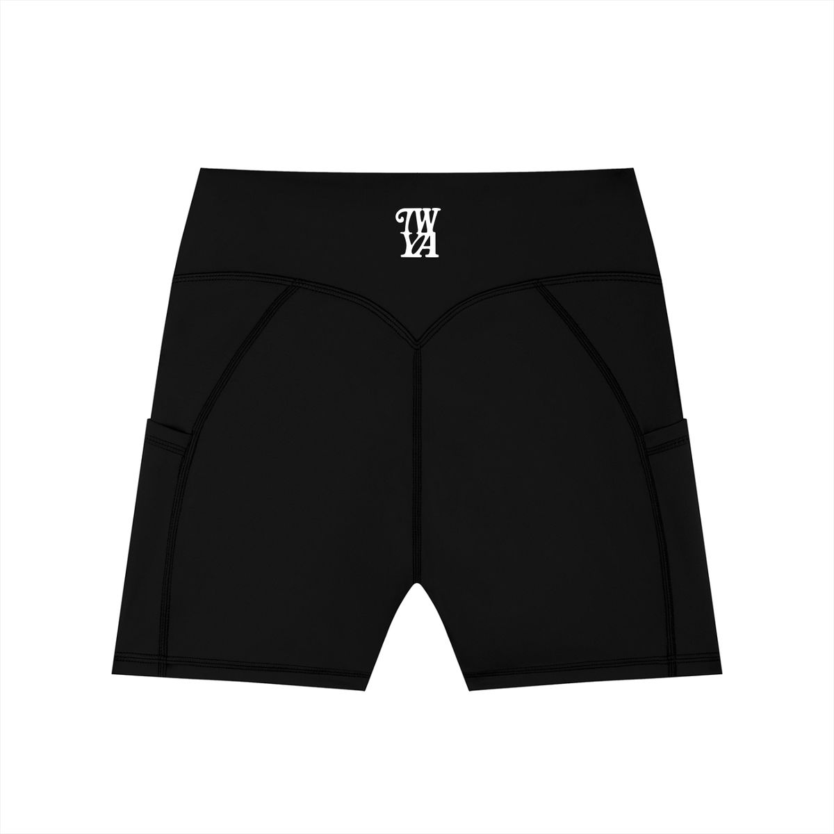 Women's High-Waisted Pocket Gym Shorts | TWYA