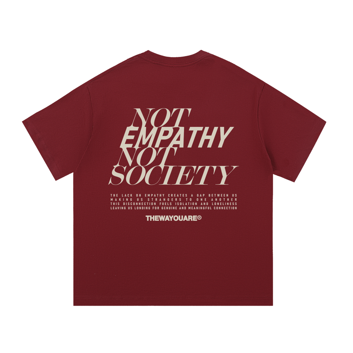 TWYA Red Wine Empathy T-Shirt