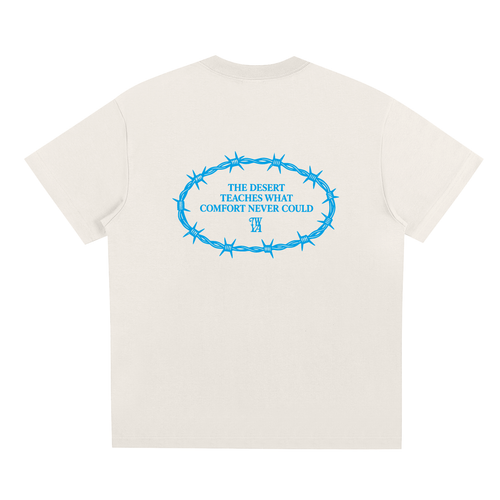 TWYA DESERT TEE — APRICOT - BACK