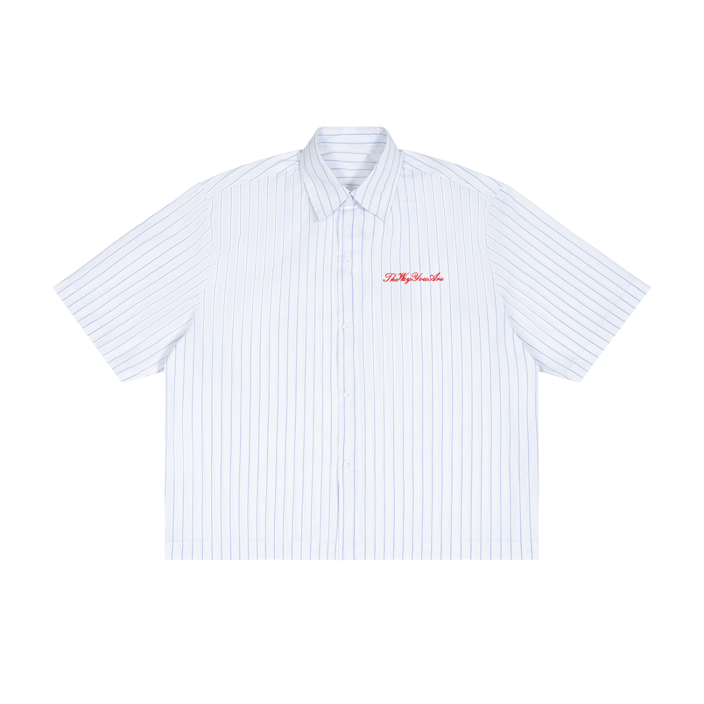 TWYA LOVE LETTER SHIRT — WHITE