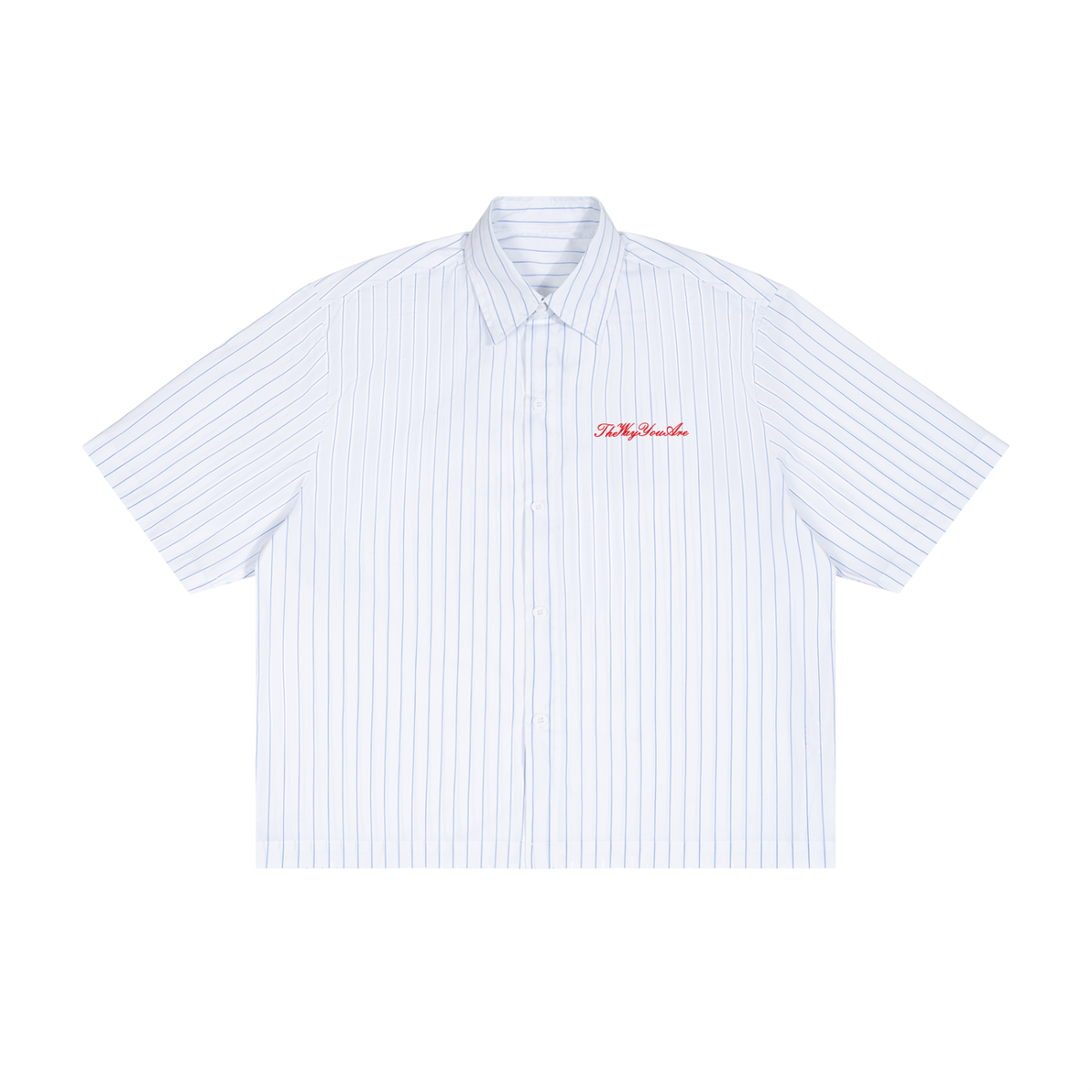 TWYA LOVE LETTER SHIRT — WHITE