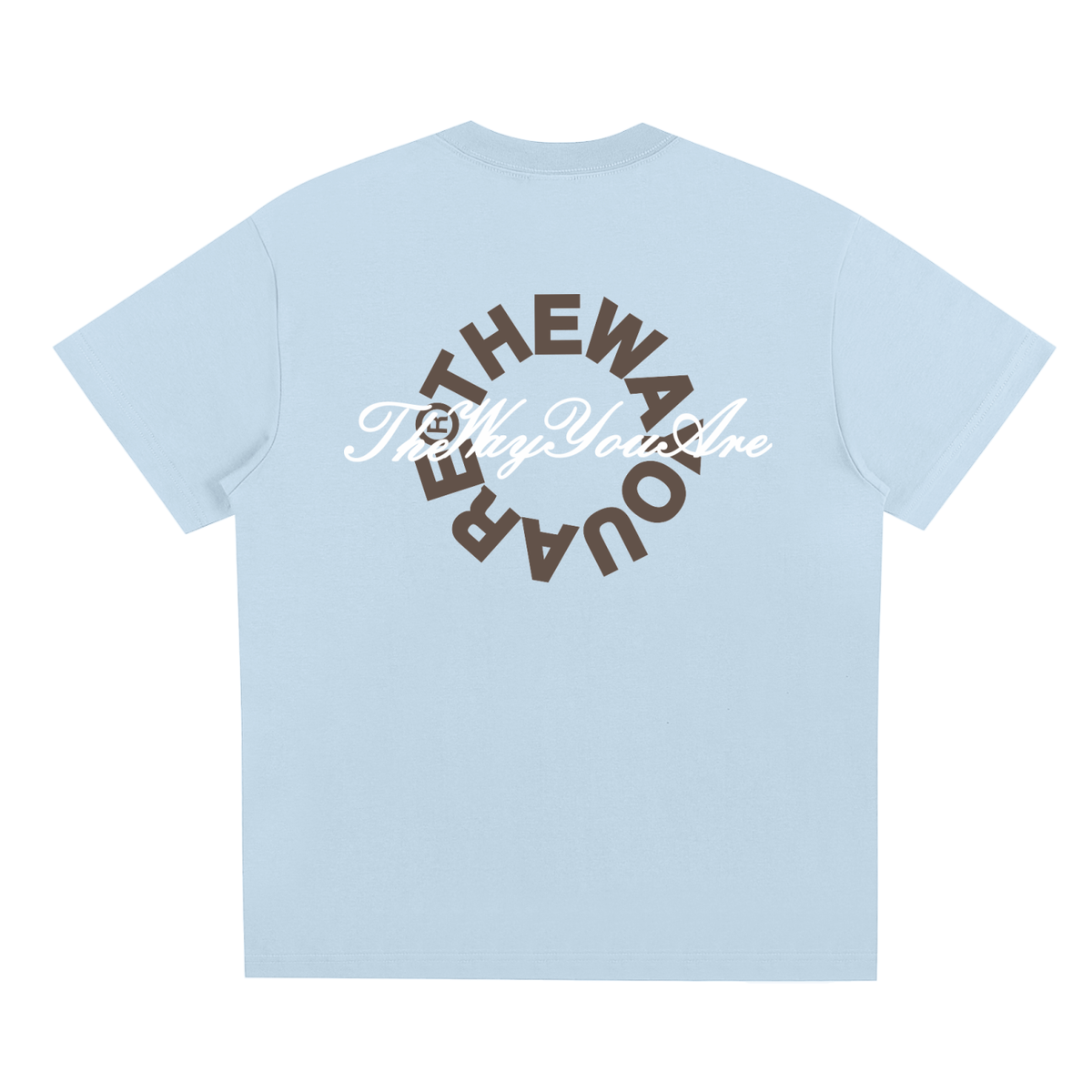 TWYA SIGNATURE TEE - BABY BLUE