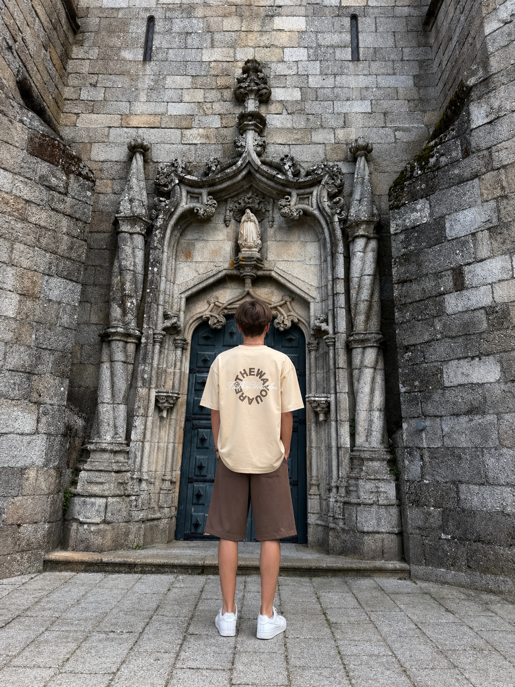 TWYA SIGNATURE TEE — BABY YELLOW