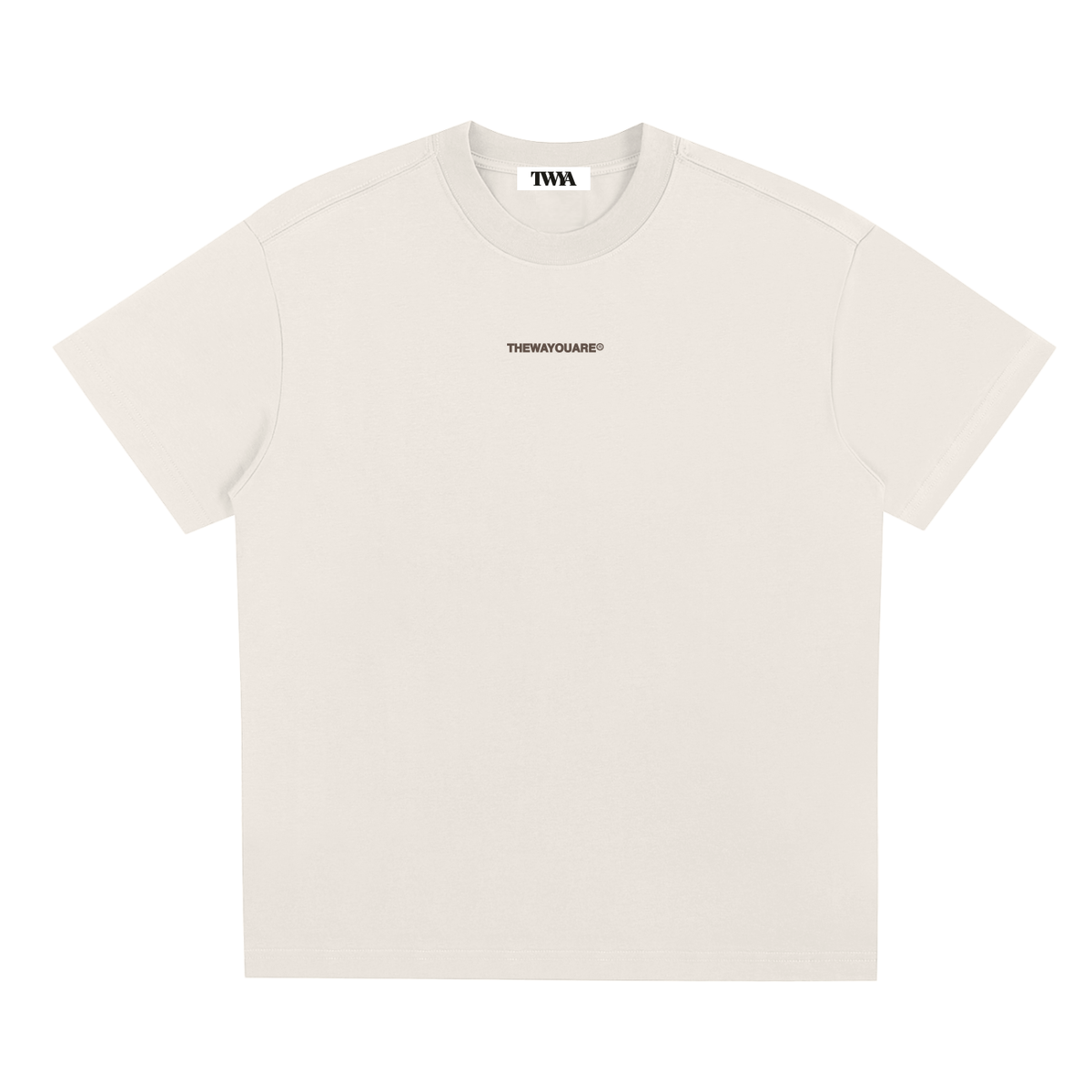 TWYA SIGNATURE TEE — BABY YELLOW