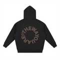 TWYA Hoodie Essential Black | Oversized Unisex Sweatshirt