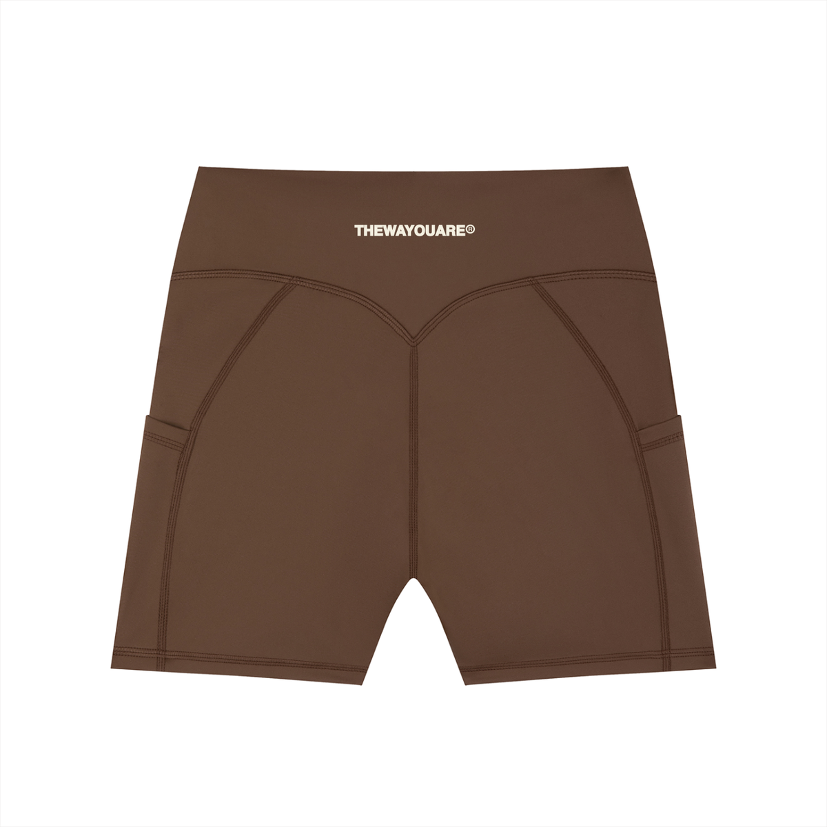 Women's High-Waisted Pocket Biker Shorts | Gym & Running | TWYA