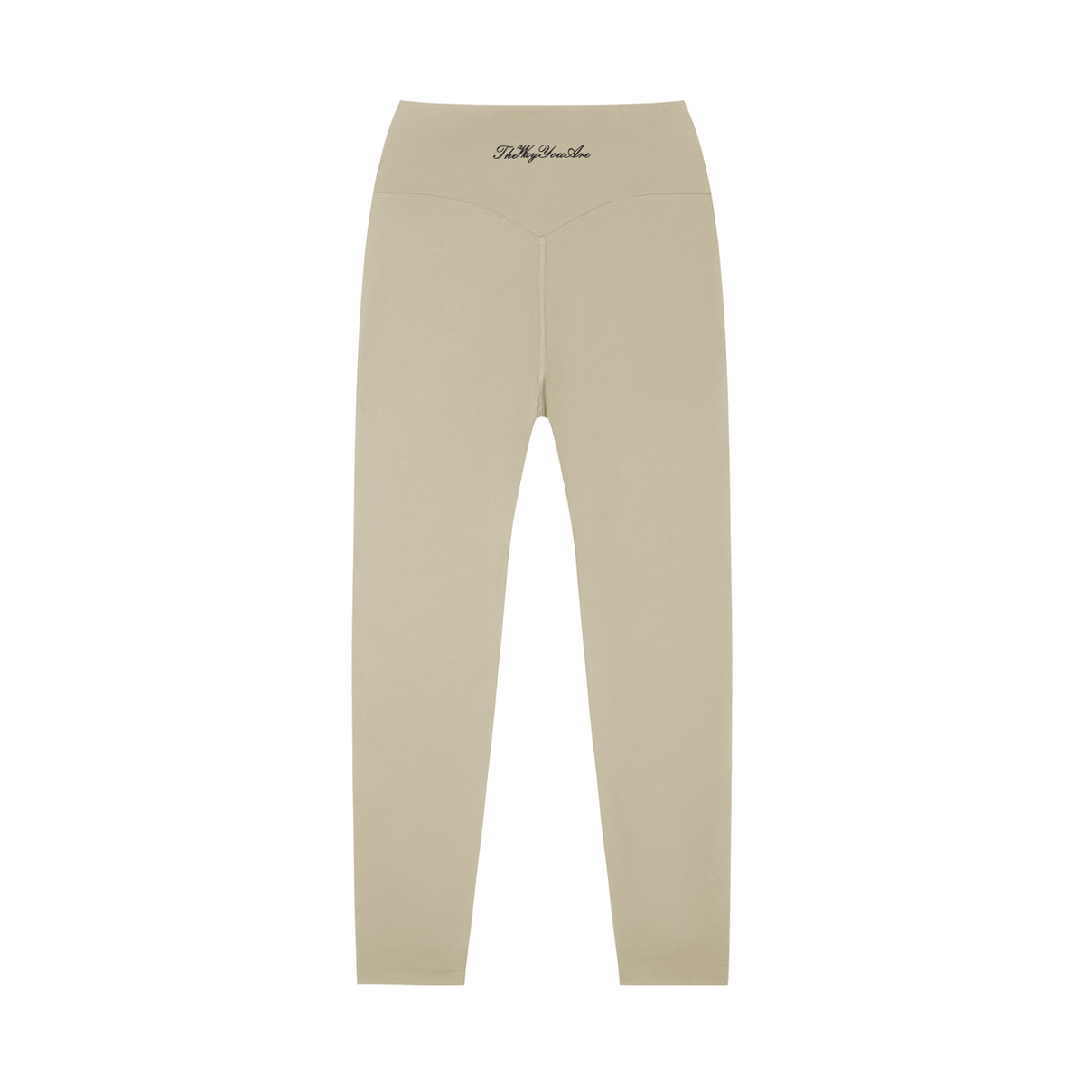 High-Waisted Gym Leggings | TWYA Bege