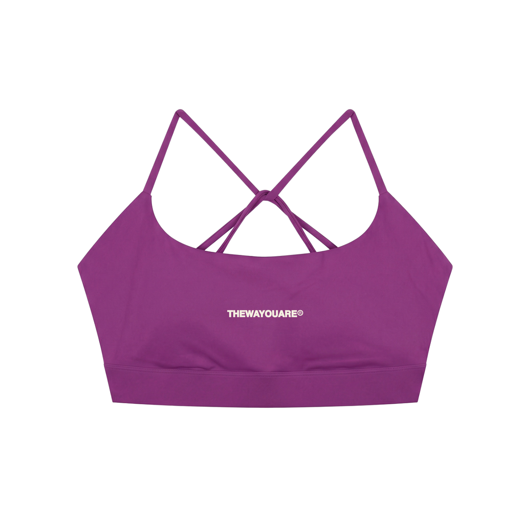Strappy Criss Cross Yoga Sports Bra