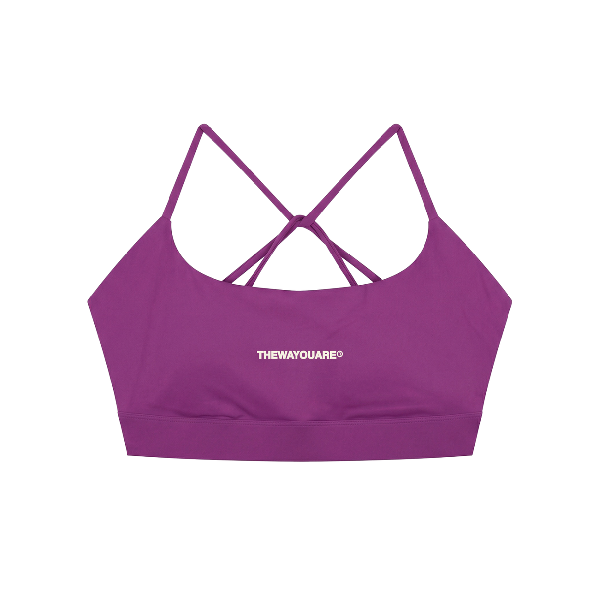 Strappy Criss Cross Yoga Sports Bra