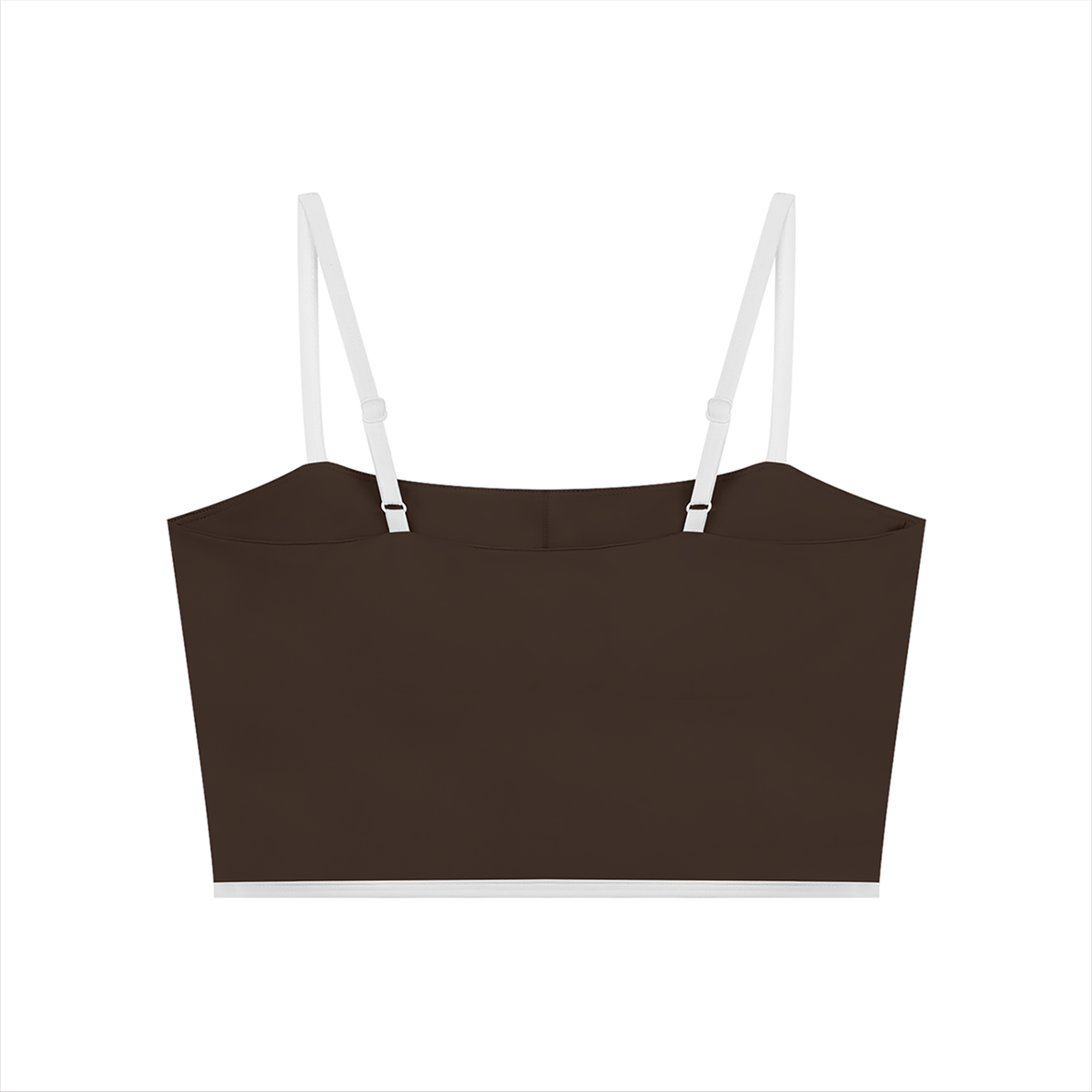 Women’s Color Block Yoga Sports Bra | TWYA Brown